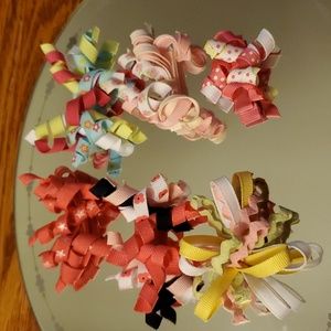 Gymboree Curly Lot Hair Clips lot